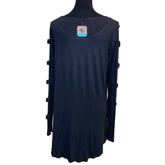 Upcycled Hand Printed Large White Cockatoo Parrot Ukraine Artist Fundraiser Tee - Picture 4 of 5